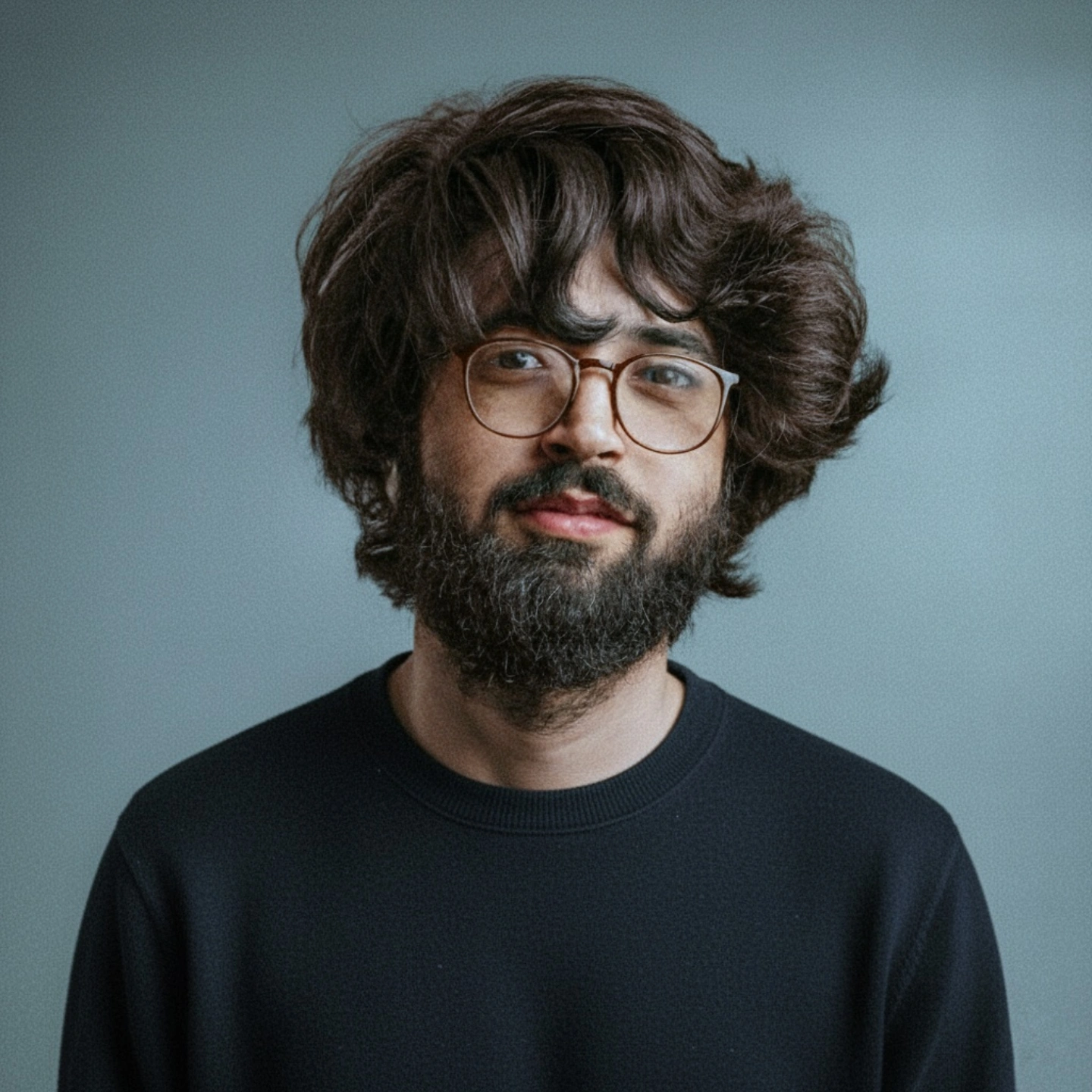 Sharafat Ali's portrait